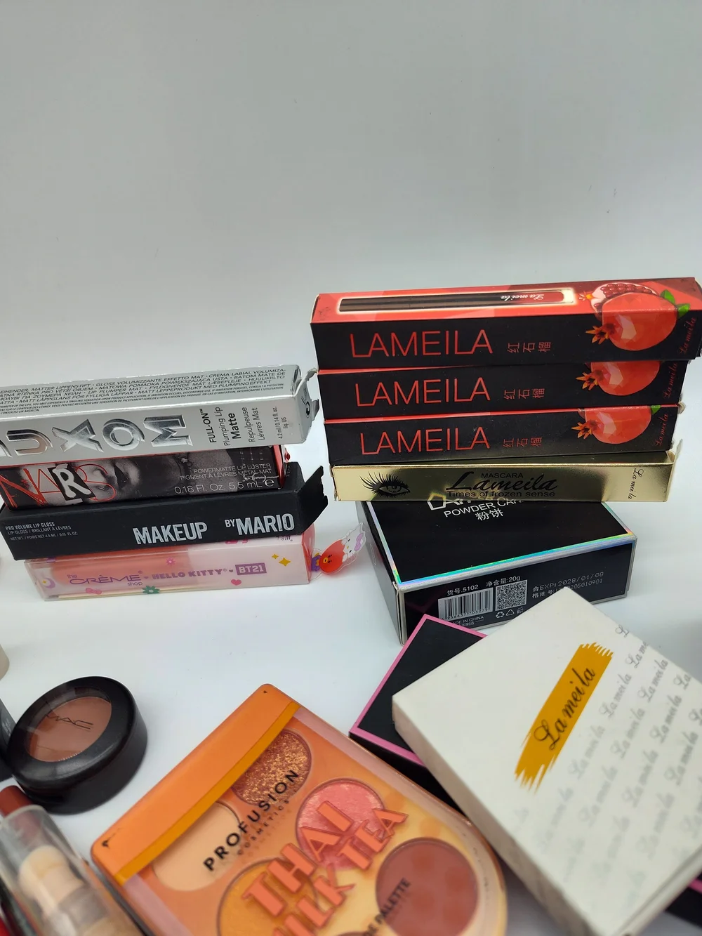 Huge Beauty Makeup Lot MAC NARS Fenty Too Faced Tarte Haus Labs + More